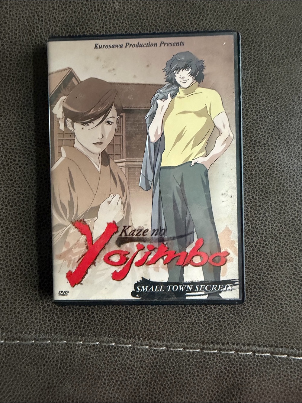 Kaze no Yojimbo Small Town Secrets DVD Bandai Anime Complete w/ Mini Cell Card